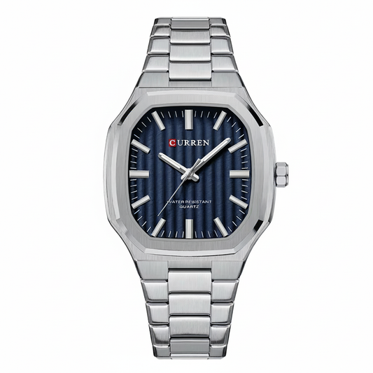 CURREN 8458 Stainless Steel Quartz Watch for Men