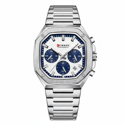 CURREN 8459 Men's Luxury Chronograph Watch