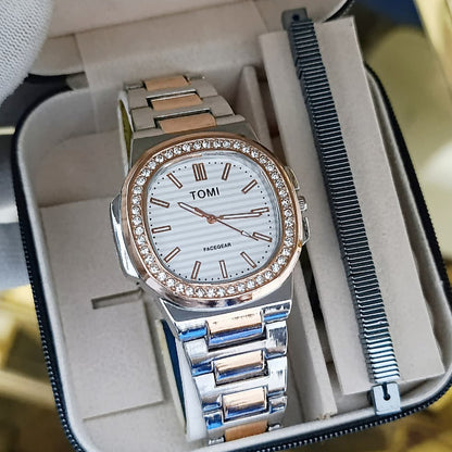 TOMI DAIMONDS STONE WATCH